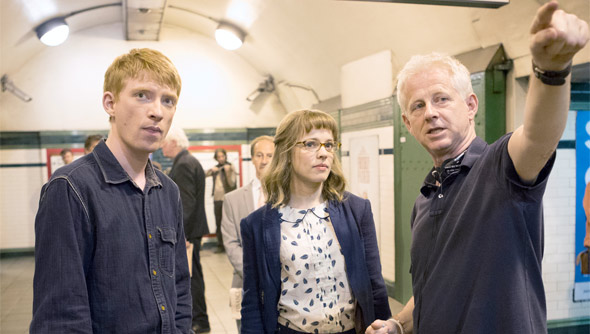 Донал Глисон, Рэйчел МакАдамс и Ричард Кертис