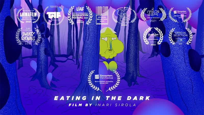 Еда в темноте, короткометражный фильм