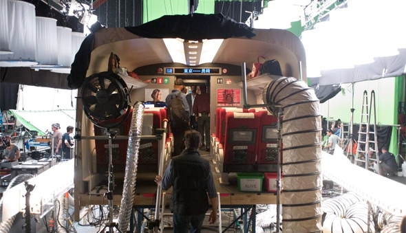 Скоростной поезд в Росомахе