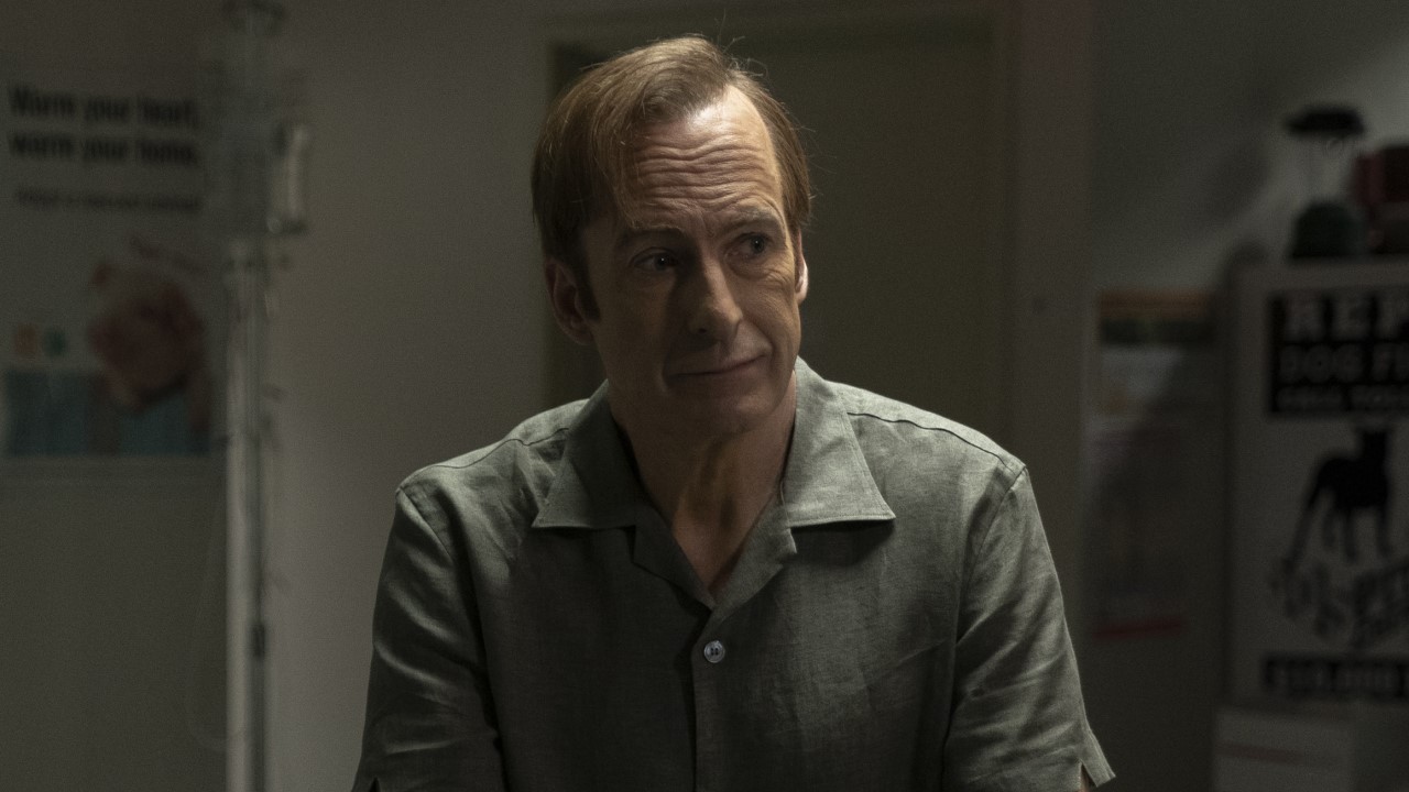 Saul sitting in doctor's office in Better Call Saul