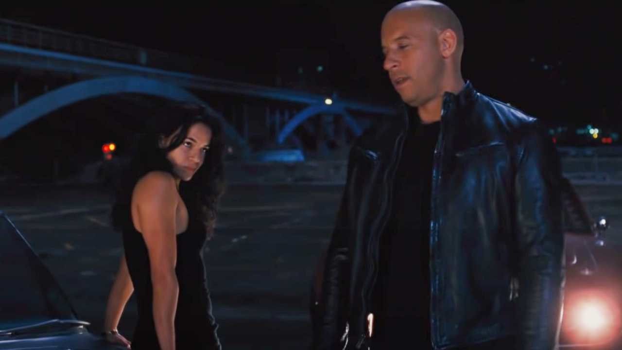 Michelle Rodriguez et Vin Diesel dans Fast and Furious 6
