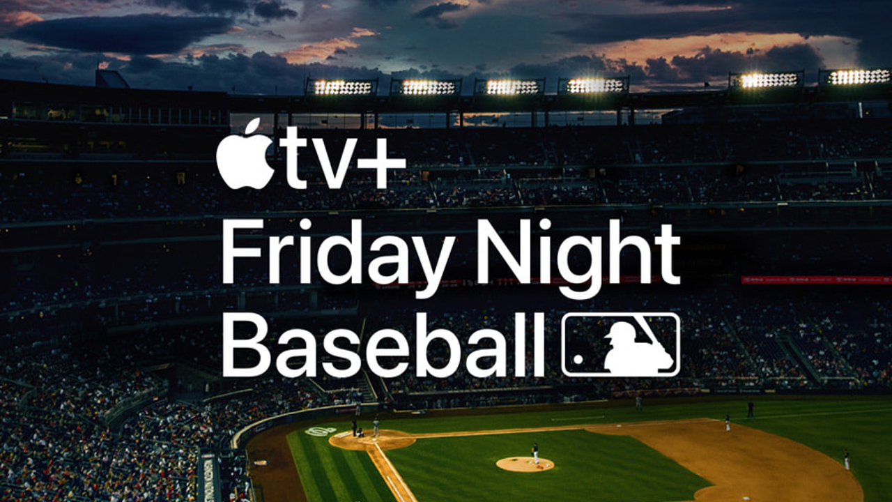 Логотип Apple TV+ Friday Night Baseball