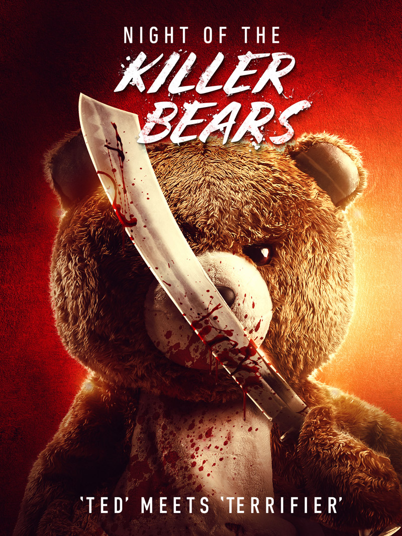 Плакат «Ночь медведей-убийц»