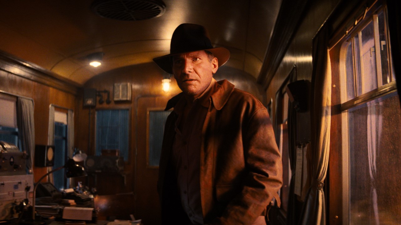 Harrison Ford dans Indiana Jones et le cadran du destin.
