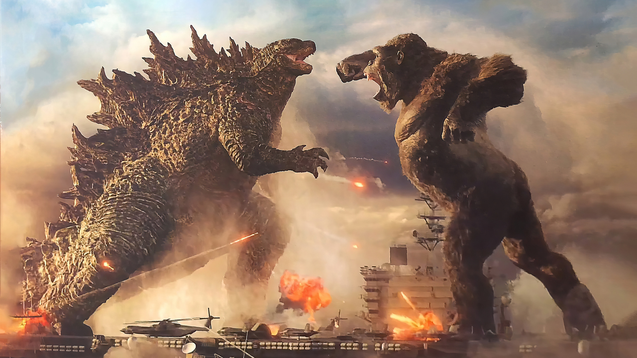 Kong frappe Godzilla