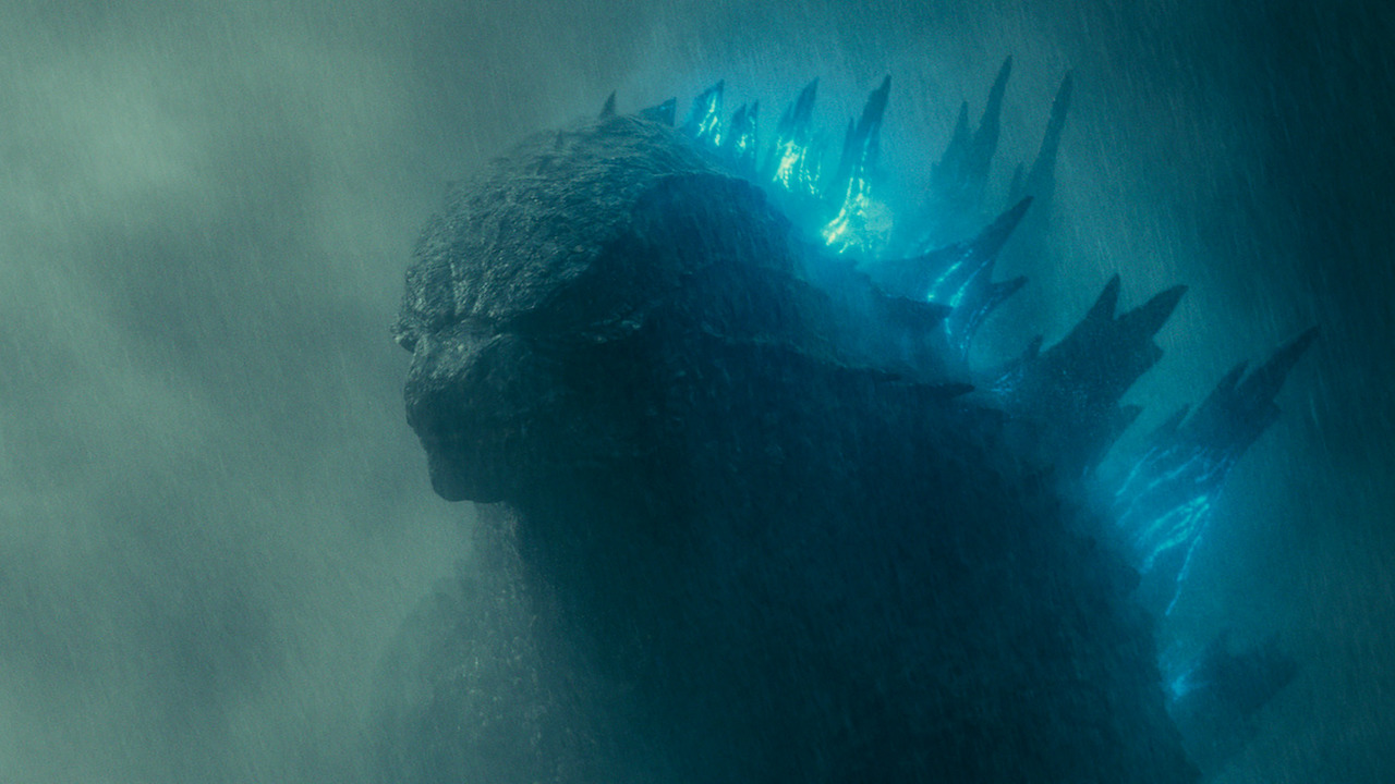 Towering Godzilla in King of the Monsters movie