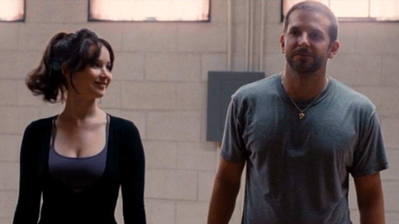 Jennifer Lawrence et Bradley Cooper dans le livre de jeu Silver Linings