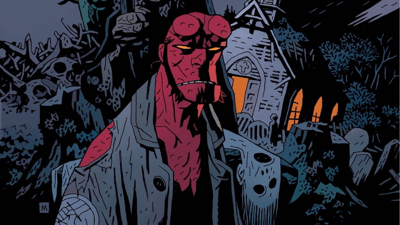 Oeuvre de Dark Horse Comics de Hellboy du scénario de The Crooked Man