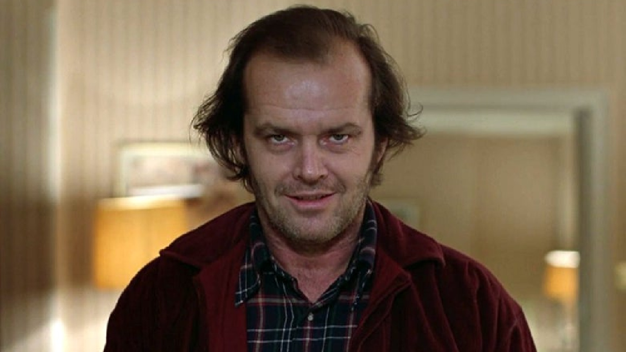 Jack Nicholson in The Shining.
