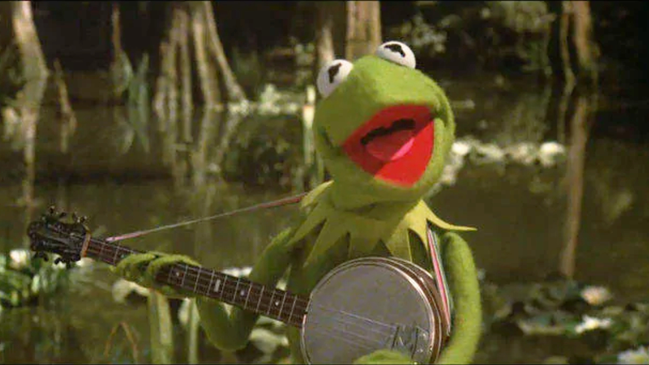 Kermit der Frosch im Muppet-Film