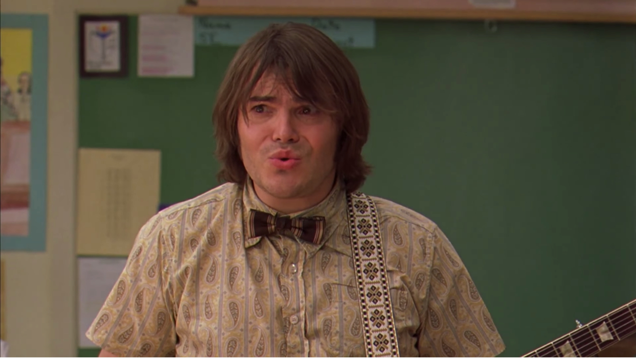 Jack Black als Dewey Finn in School of Rock