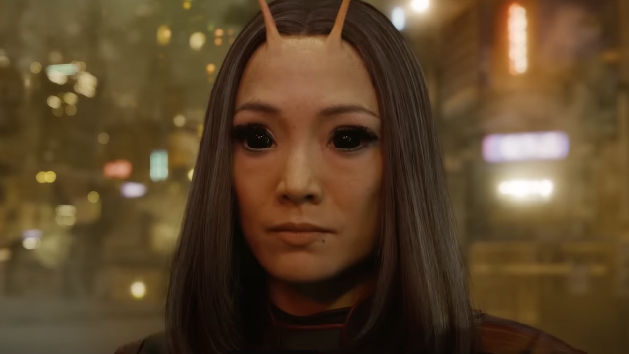 Pom Klementieff en Mantis dans Les Gardiens de la Galaxie Vol.  3
