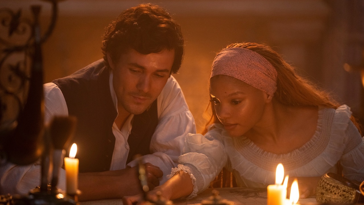 Prinz Eric und Ariel in der kleinen Meerjungfrau