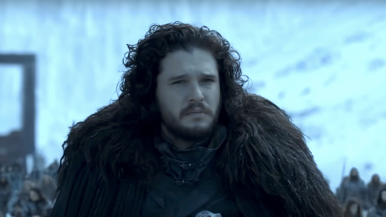 Kit Harington dans le rôle de Jon Snow dans la finale de Game of Thrones
