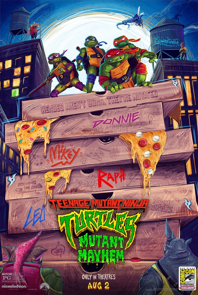 TMNT: Mutant Mayhem Poster