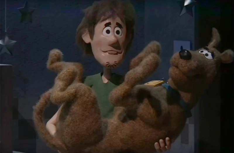 В ловушке!  Покадровая съемка Скуби-Ду