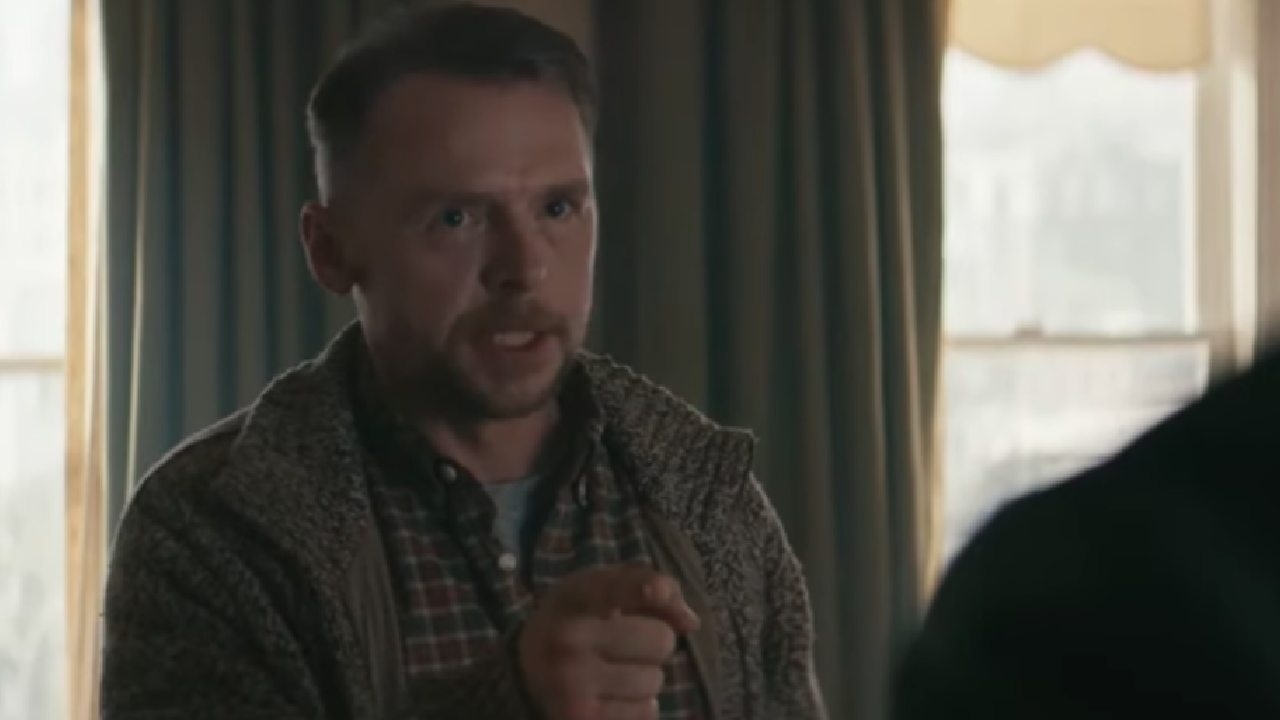 Simon Pegg in „The Boys“.