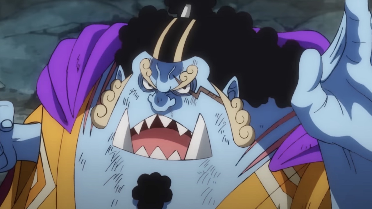 Jimbei, le gigantesque homme-poisson dans l'anime One Piece