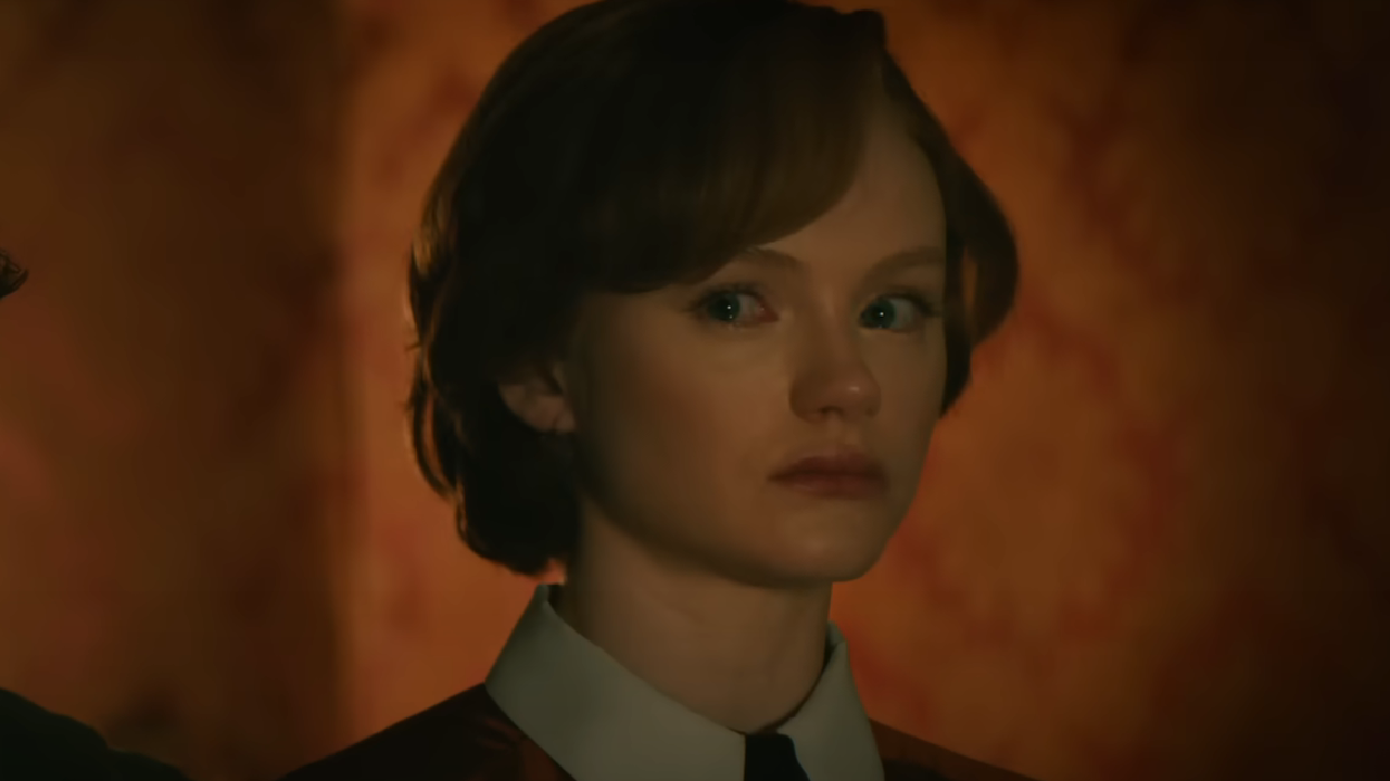 Emma Laird in „Ein Spuk in Venedig“.