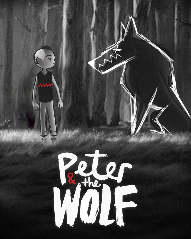 Питер и волк, короткометражный фильм