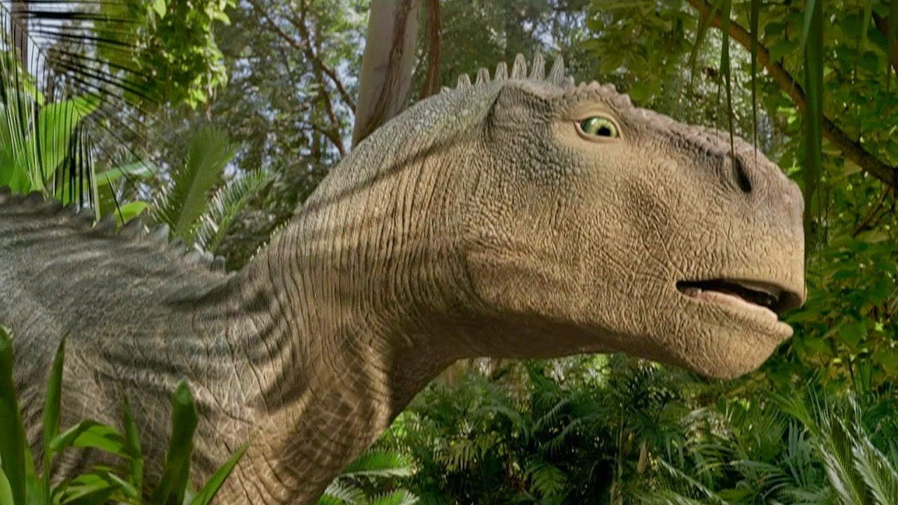 A dinosaur in Dinosaur