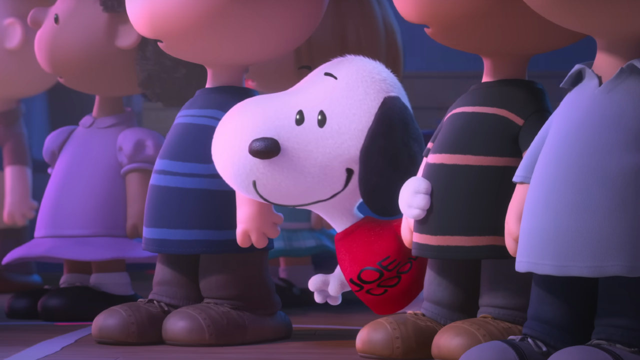 Snoopy dans le film Peanuts