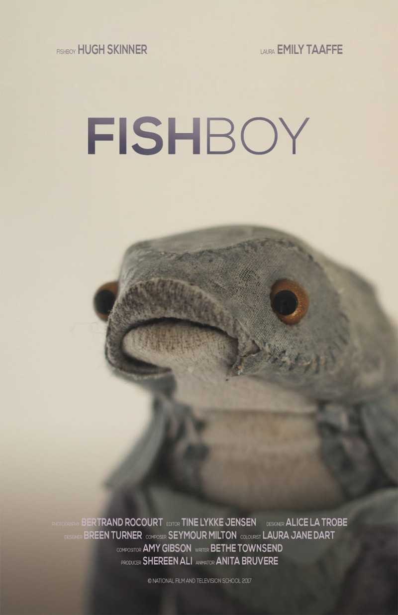Garçon de poisson Poster
