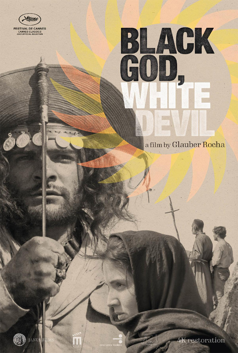 Плакат «Черный Бог, Белый Дьявол»