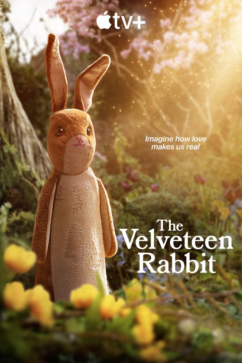 Плакат с бархатным кроликом