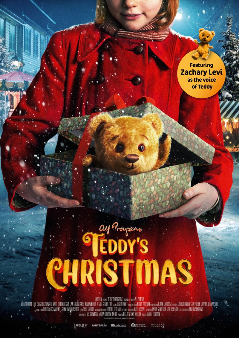 Рождественский плакат Тедди
