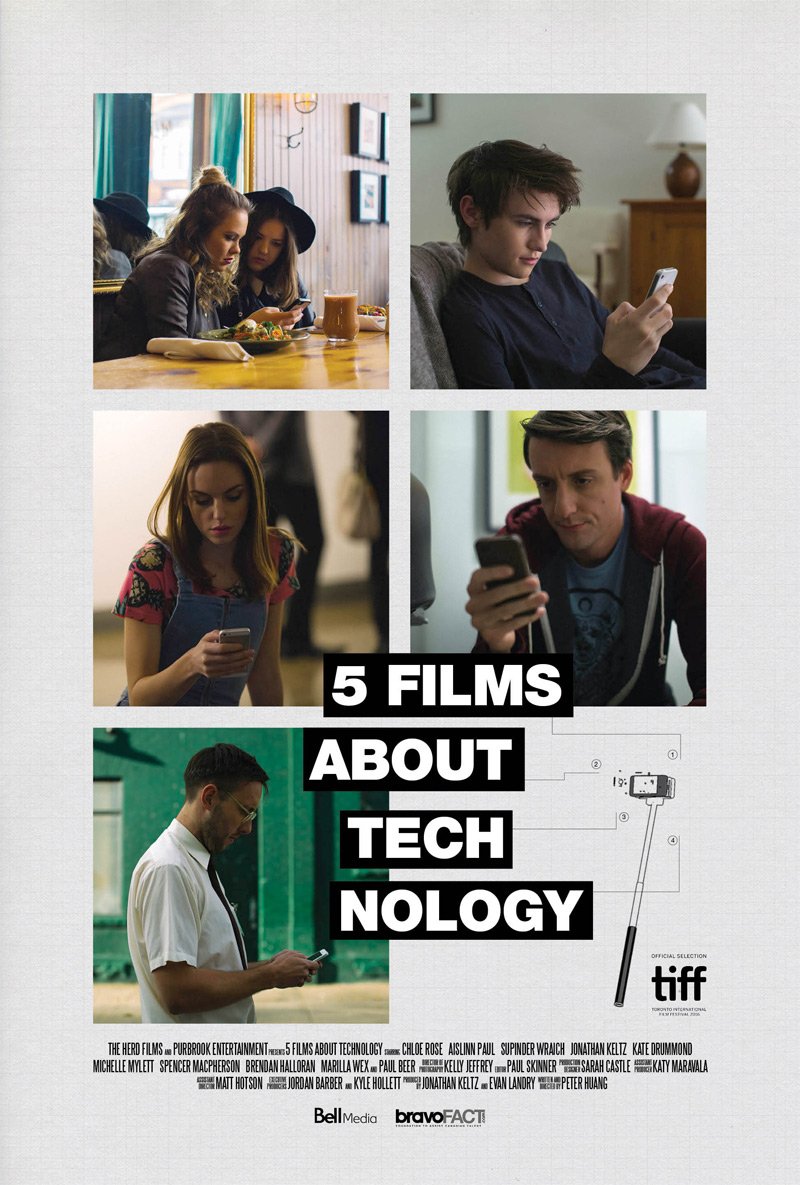 5 Filme über Technologie-Poster