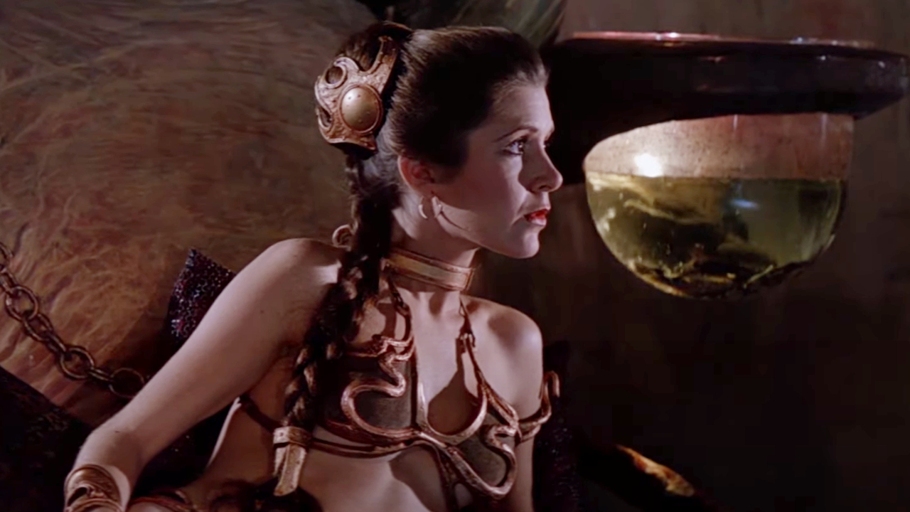 Carrie Fisher dans Le Retour du Jedi