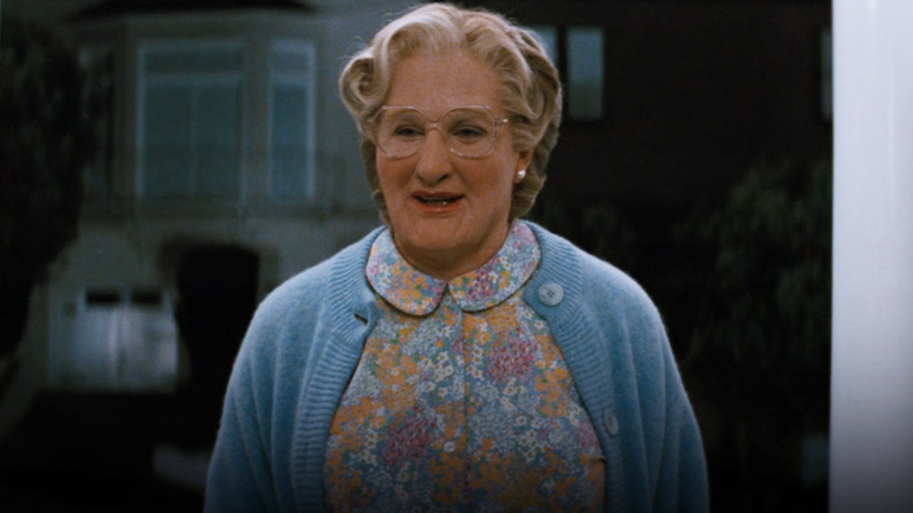 Robin Williams dans Mme Doubtfire
