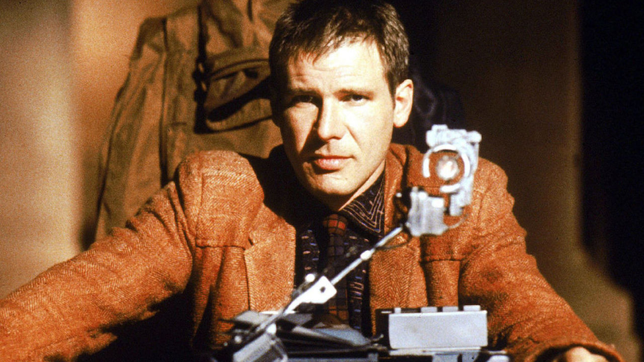 Harrison Ford dans le rôle de Rick Deckard dans Blade Runner