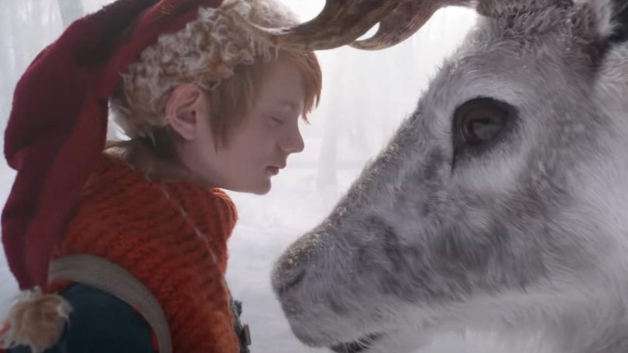 Henry Lawfull et les rennes dans A Boy Called Christmas