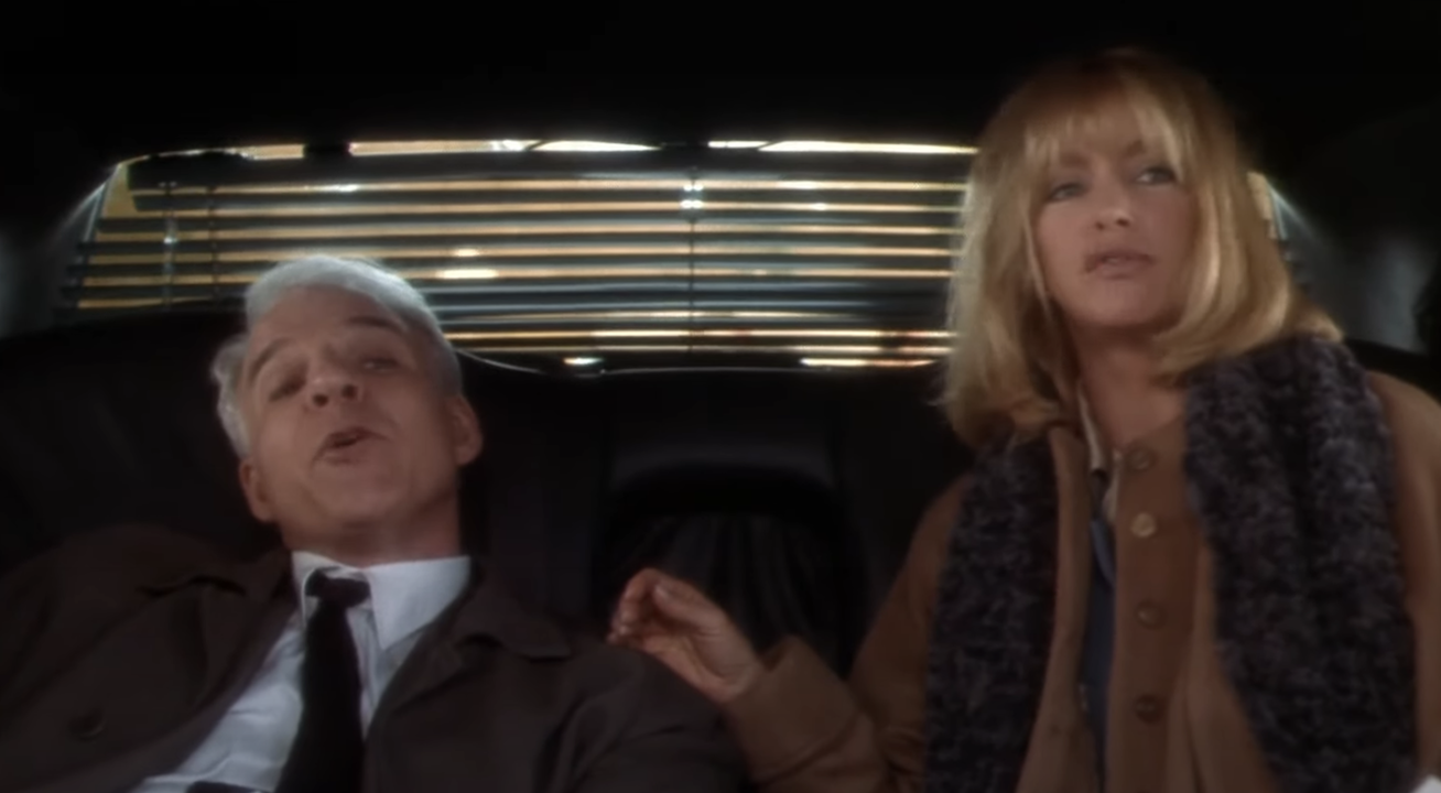 Steve Martin and Goldie Hawn in The Out-of-Towners