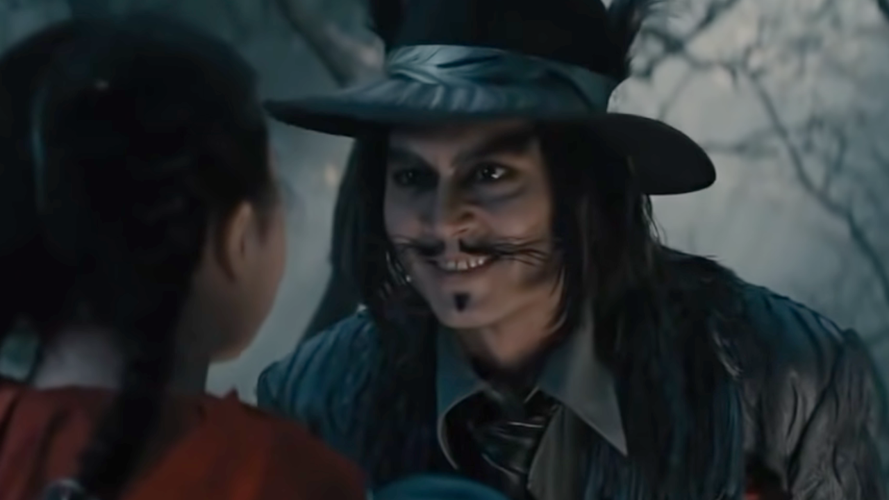 Johnny Depp in „Into the Woods“.