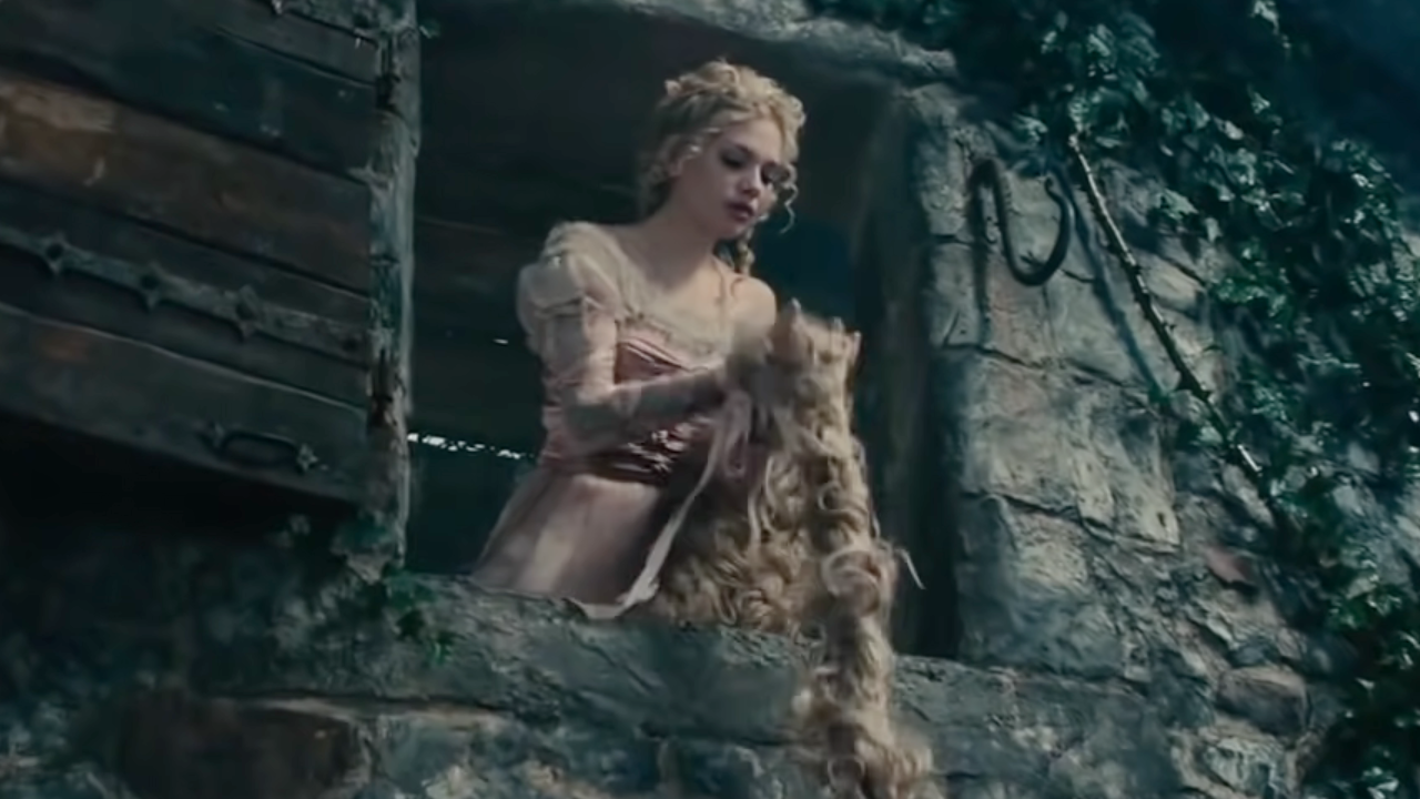 Rapunzel in „Into the Woods“.