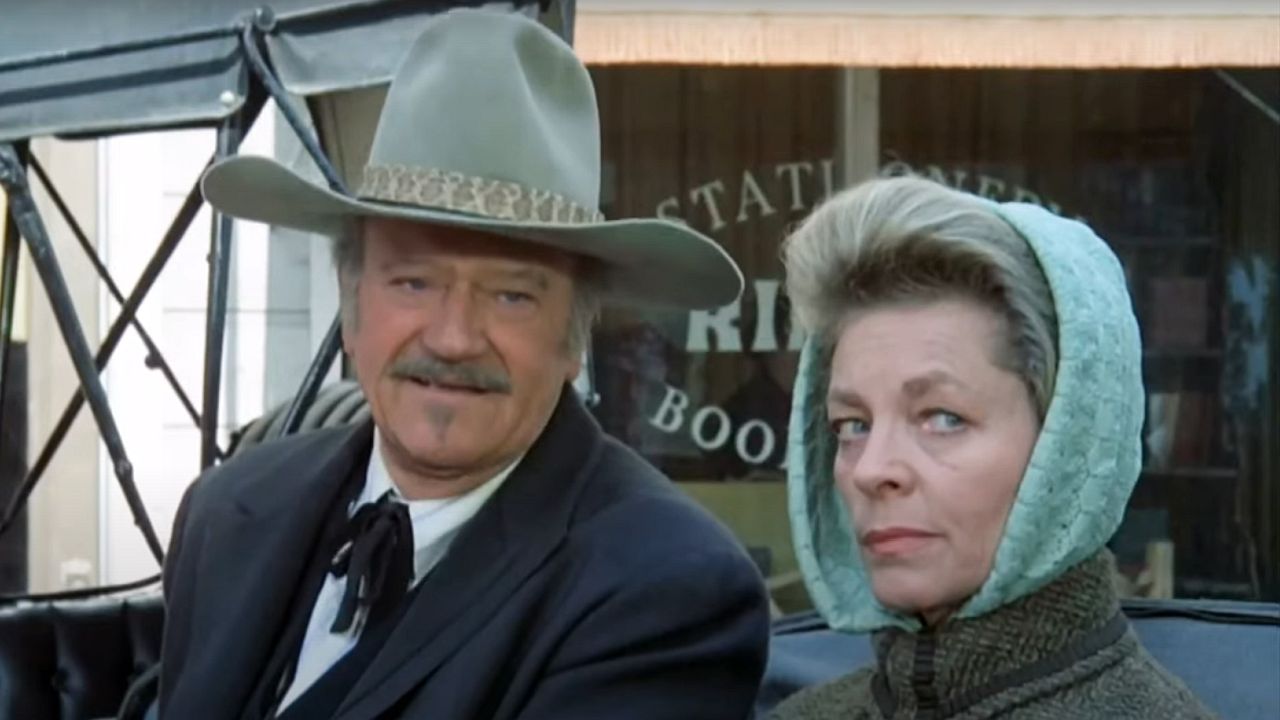John Wayne in „Der Schütze“.