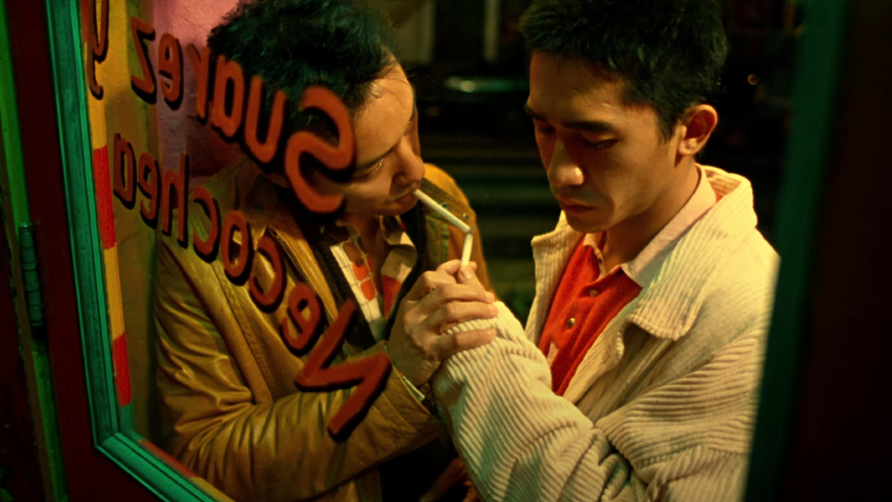 Leslie Cheung und Tony Leung Chiu-Wai in Happy Together