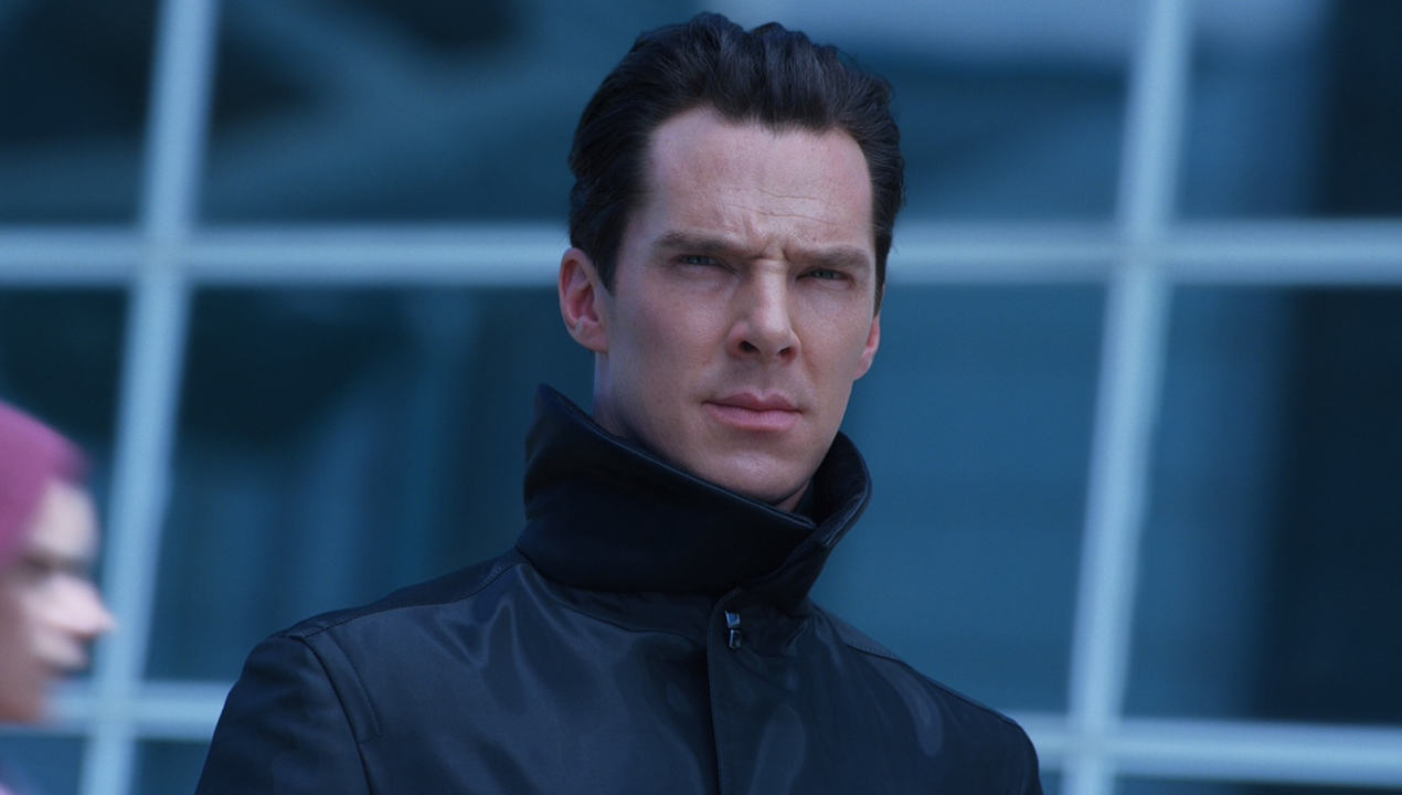 Benedict Cumberbatch dans le rôle de Khan dans Star Trek Into Darkness