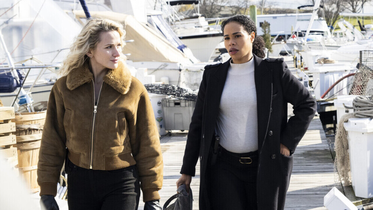 Шантель ВанСантен и Рози Штернберг на премьере 5 сезона «ФБР: Самые разыскиваемые»