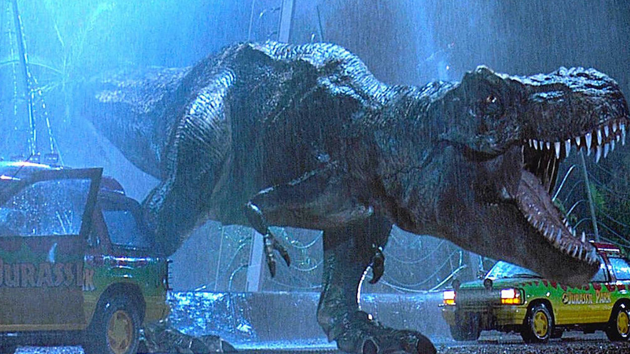 T-Rex dans Jurassic Park