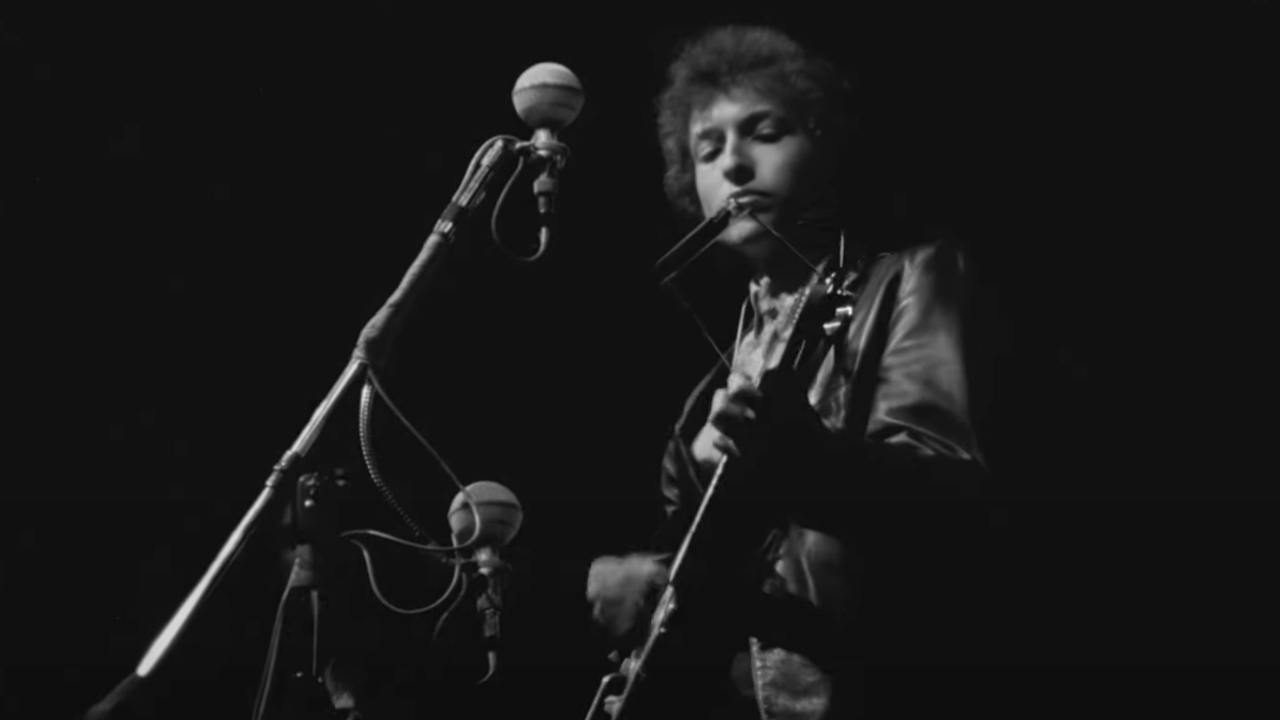 Bob Dylan trat 1965 beim Newport Folk Festival auf
