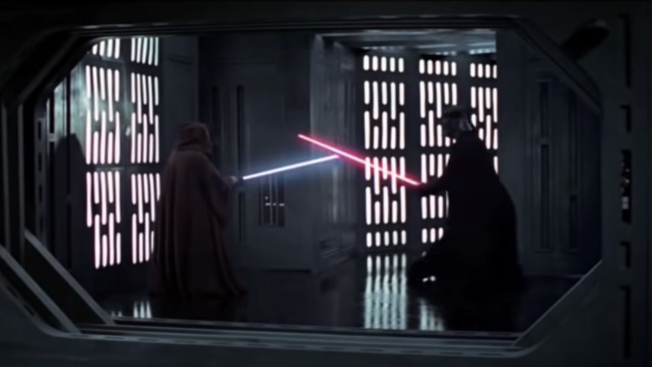 Star Wars : Un nouvel espoir Dark Vador contre Obi-Wan Kenobi