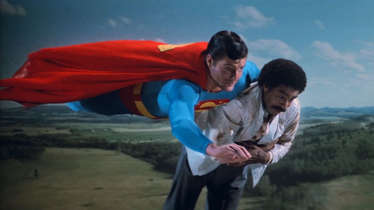 Superman volant avec Richard Pryor