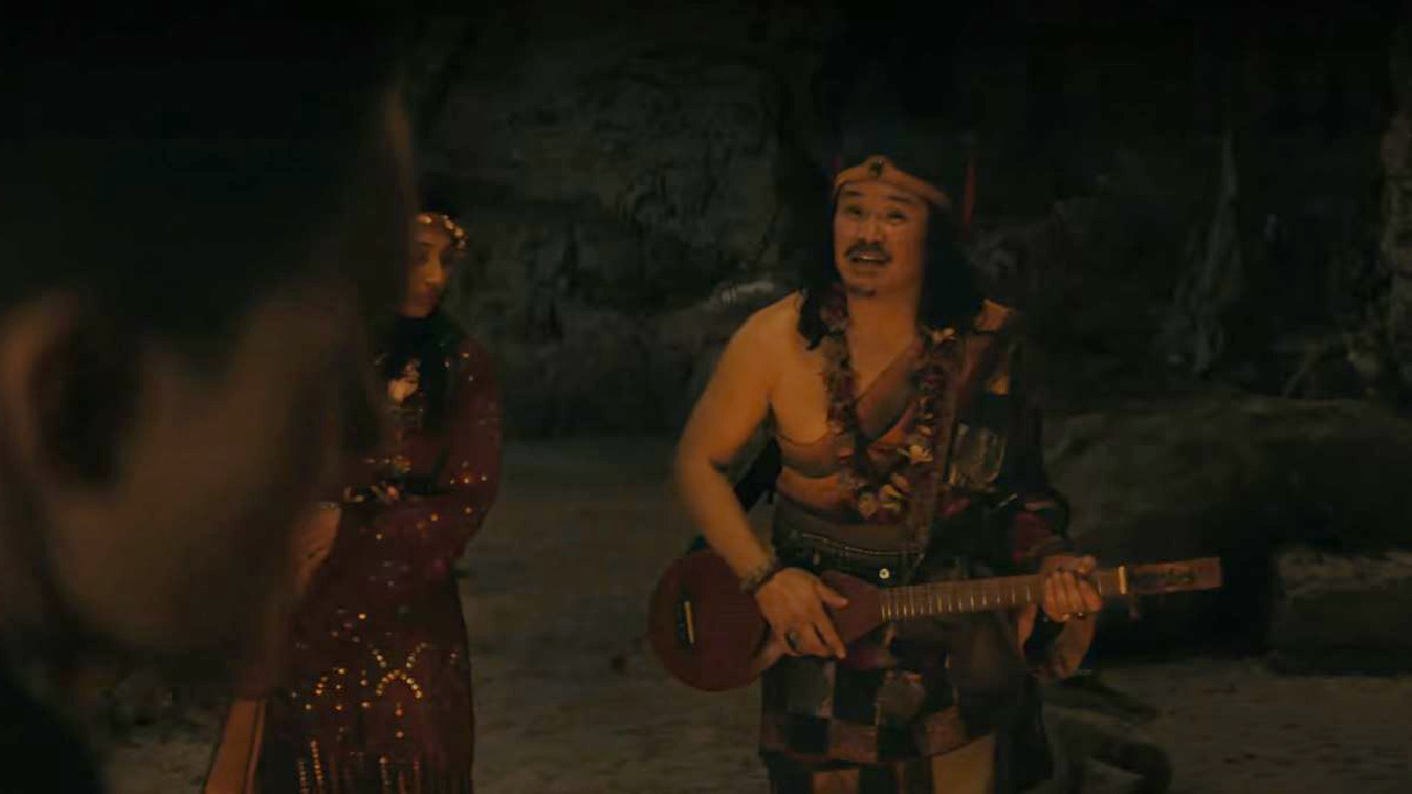 Un groupe de nomades chantant Secret Tunnel dans Avatar : The Last Airbender.