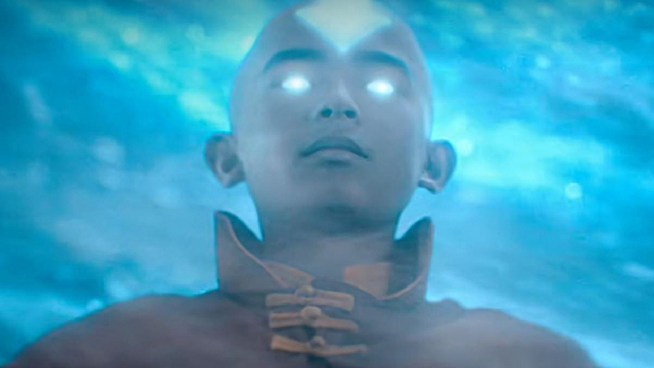 Aang dans Avatar : le dernier maître de l'air.