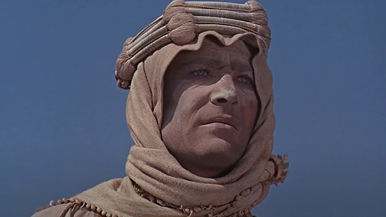 Peter O'Toole dans Lawrence d'Arabie