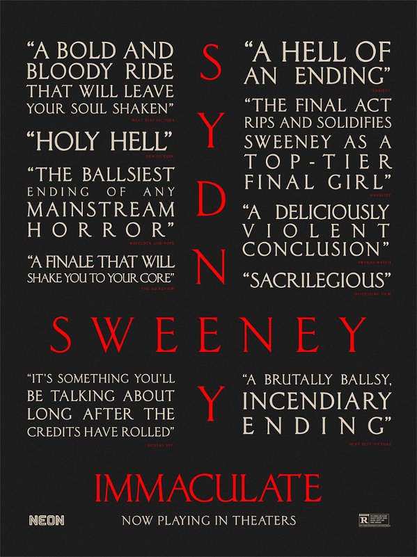 Безупречный плакат